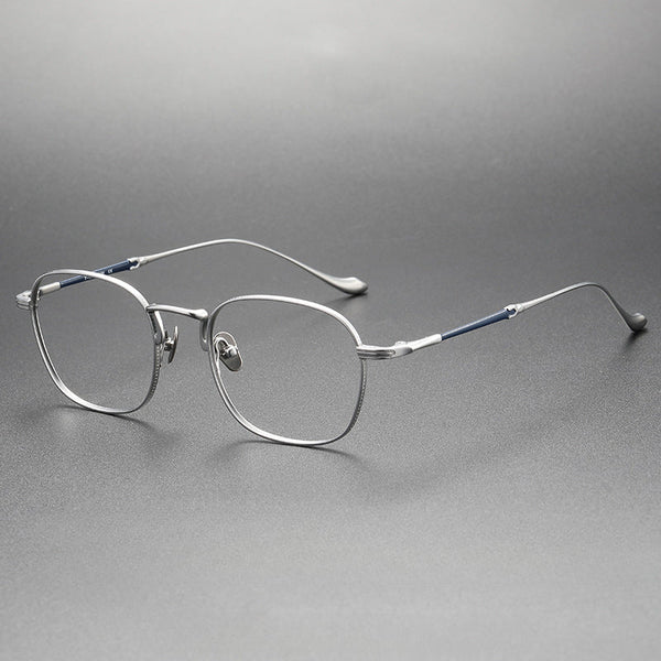 Sedra Retro Titanium Square Glasses Frame