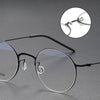 Titanium Vintage Round Eyeglasses Frames 5504