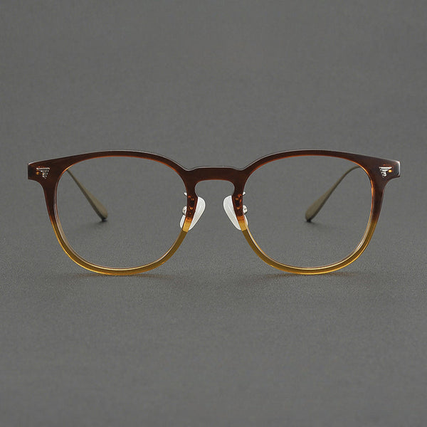Wynn Retro Oval Titanium Glasses Frame