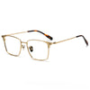 Teff Vintage Titanium Square Glasses Frame