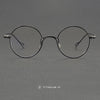 Gunn Vintage Titanium Round Glasses Frame