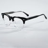 Cesar Retro Rectangle Acetate Glasses Frame