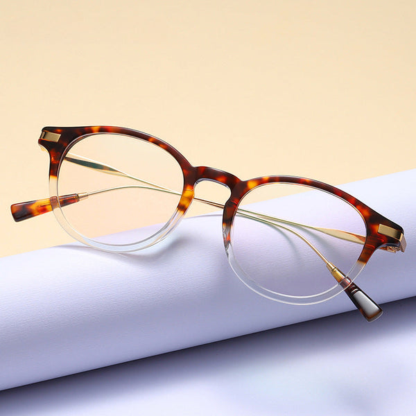 Kuo Classic Oval Acetate Glasses Frame