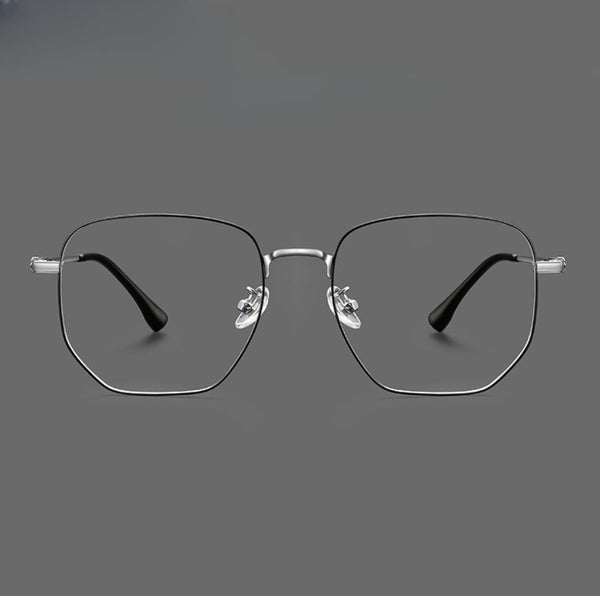 Titanium Geometric Glasses Frame ST122217
