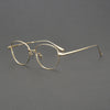 Waryn Vintage Titanium Round Glasses Frame