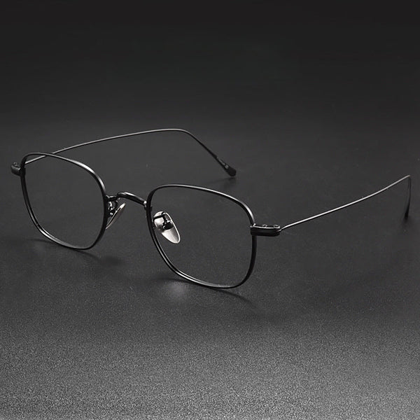 Retro Titanium Square Glasses Frame GWS199