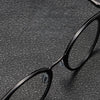 Zelma Retro Oval Titanium Glasses Frame