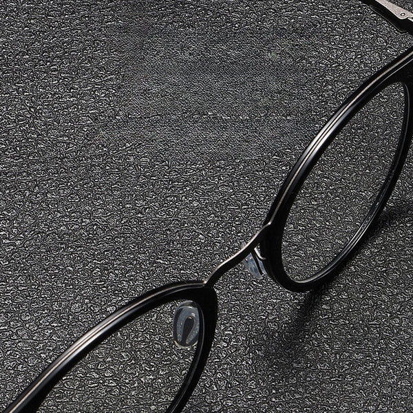 Zelma Retro Oval Titanium Glasses Frame