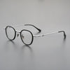Giffin Retro Square Titanium Glasses Frame
