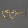 Lox Retro Oval Acetate Glasses Frame