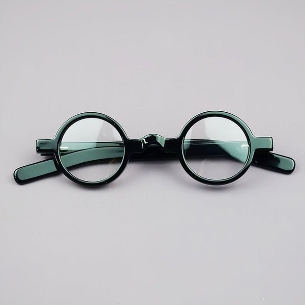 Hai Retro Acetate Round Glasses Frame