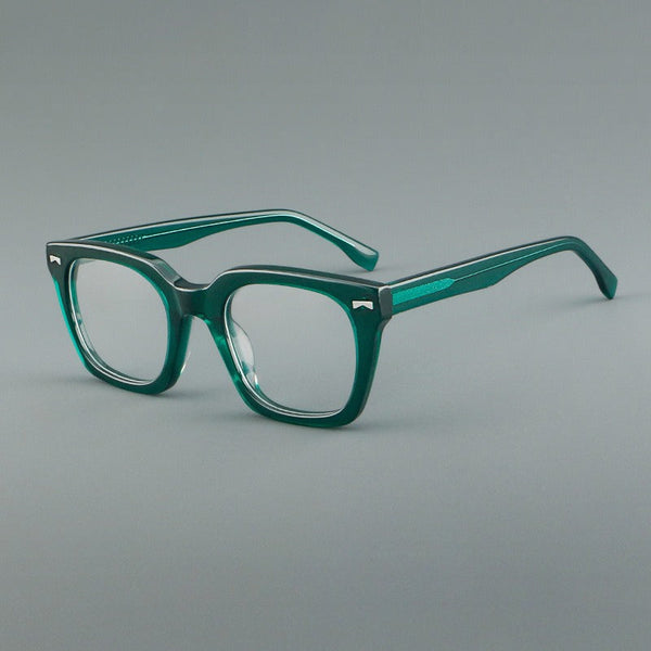 Devon Classic Square Acetate Eyeglasses Frame