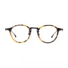 Schnurr Vintage Titanium Oval Glasses Frame