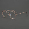 Osch Vintage Titanium Round Glasses Frame