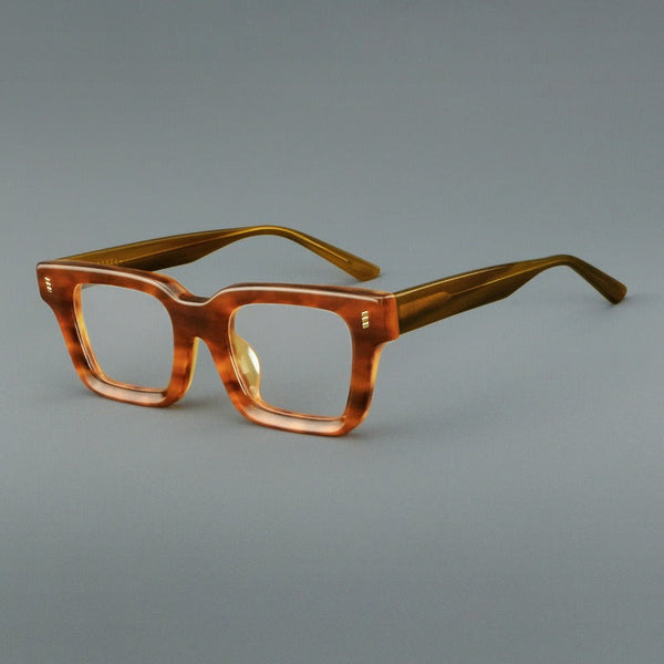 Harry Retro Rectangle Acetate Glasses Frame