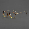 Jeron Retro Oval Titanium Glasses Frame