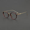 Schnurr Vintage Titanium Oval Glasses Frame