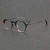Wally Vintage Titanium Polygon Glasses Frame