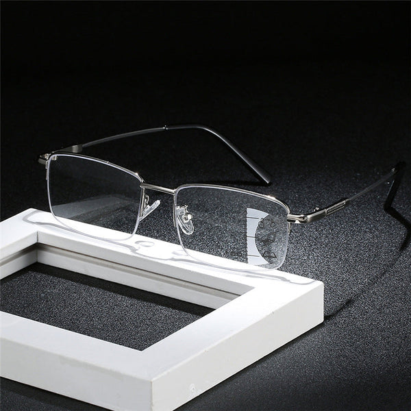 Ring Focus Progressive Multi-Focal Anti-Blue Light Reading Glasses