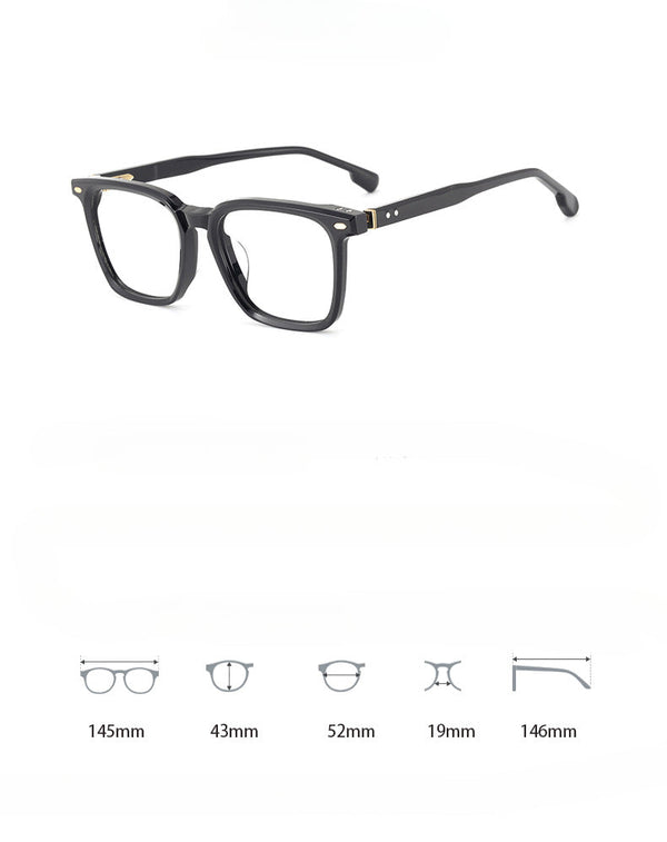 Acetate Square Glasses Frames SC1102