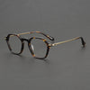 Wally Vintage Titanium Polygon Glasses Frame