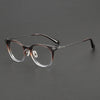 Tozo Vintage Titanium Round Glasses Frame