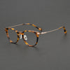 Tozo Vintage Titanium Round Glasses Frame