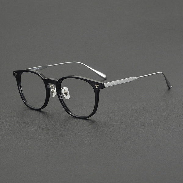Wynn Retro Oval Titanium Glasses Frame