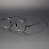 Titanium Geometric Glasses Frame 80873