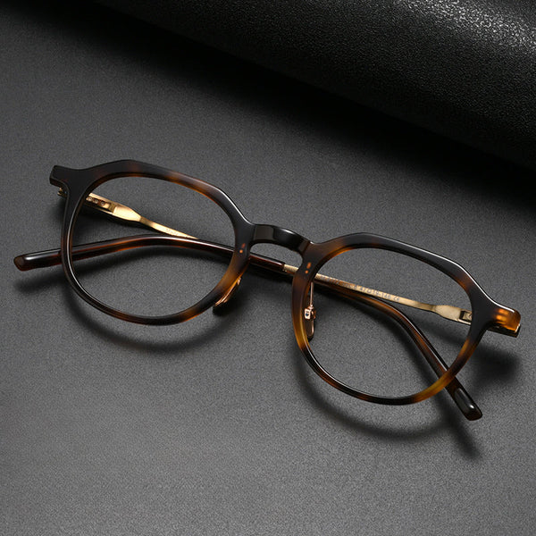Royce Vintage Square Ultra-light Titanium Glasses Frame