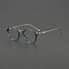 Schnurr Vintage Titanium Oval Glasses Frame