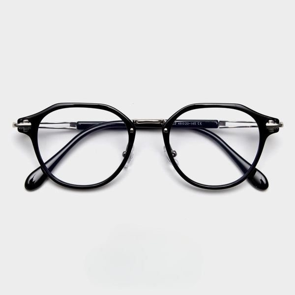 Whaley Retro Polygon TR90 Glasses Frame