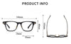 Youn Classic Square Acetate Glasses Frame