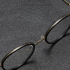 Romel Retro Oval Titanium Business Glasses Frame