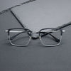Madun Business Square Titanium Double-bridge Glasses Frame