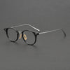 Herta Retro Oval Titanium Glasses Frame
