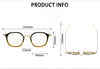 Penni Retro Square Titanium Glasses Frame