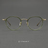 Varma Vintage Titanium Round Glasses Frame