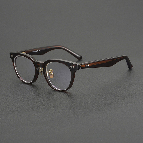 Xho Classic Oval Acetate Glasses Frame