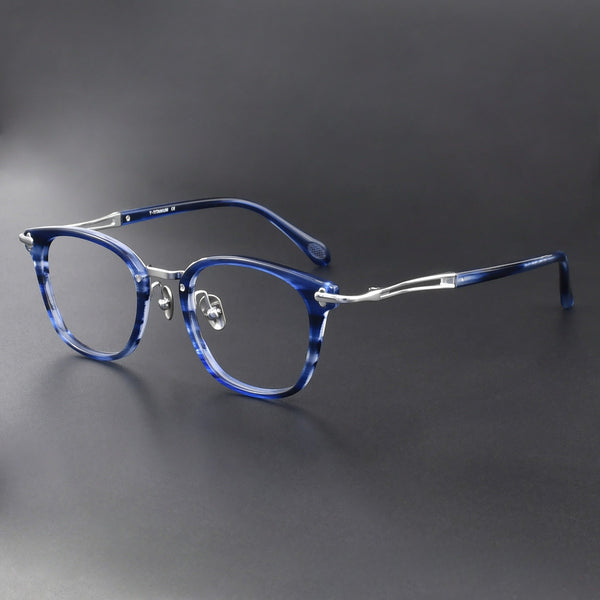 Mott Retro Square Titanium Glasses Frame