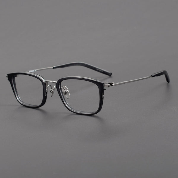 Mraz Vintage Square Acetate Glasses Frame