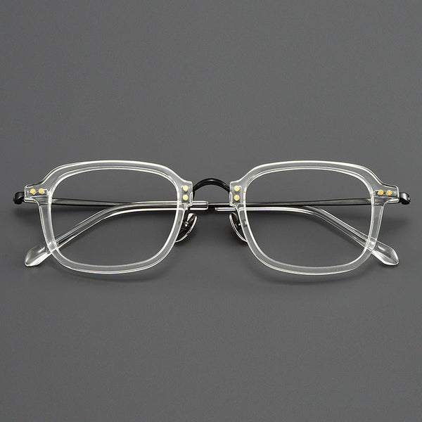Acetate Square Glasses Frames 55001