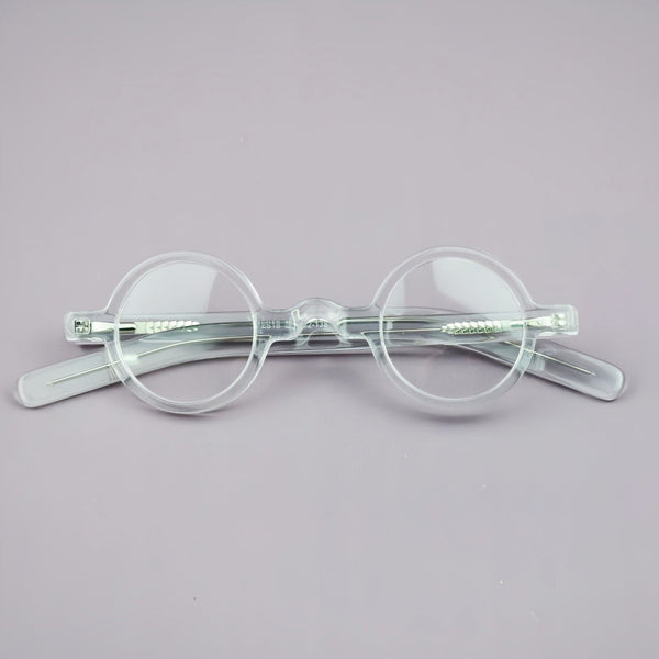 Hai Retro Acetate Round Glasses Frame