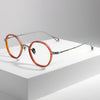 Gildo Retro Round Titanium Glasses Frame