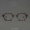 Tosta Vintage Titanium Polygon Glasses Frame