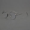 Gunn Vintage Titanium Round Glasses Frame