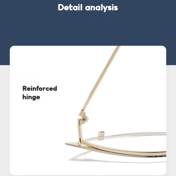 Full Rim Fashion Metal Glasses