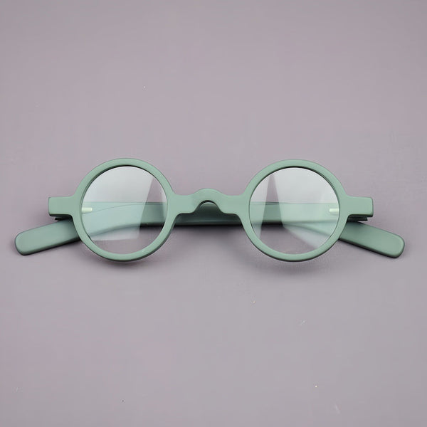 Hai Retro Acetate Round Glasses Frame