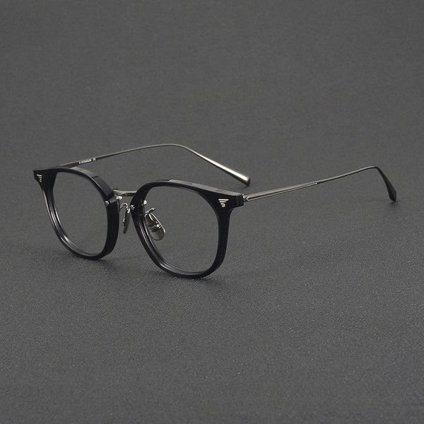 Troy Classic Square Acetate Glasses Frame
