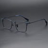 Teff Vintage Titanium Square Glasses Frame